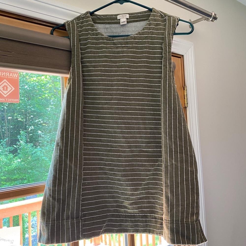 Green stripe tank
